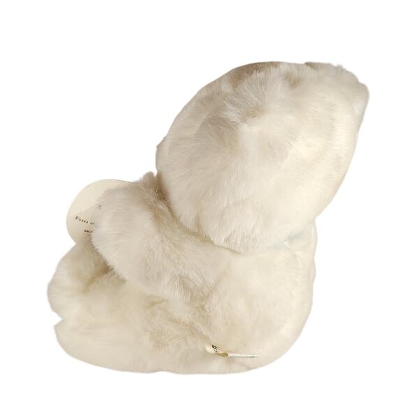 Commonwealth Classic Cuddables Teddy Bear Plush Stuffed Animal 8" White 1988 VTG - Picture 4 of 11